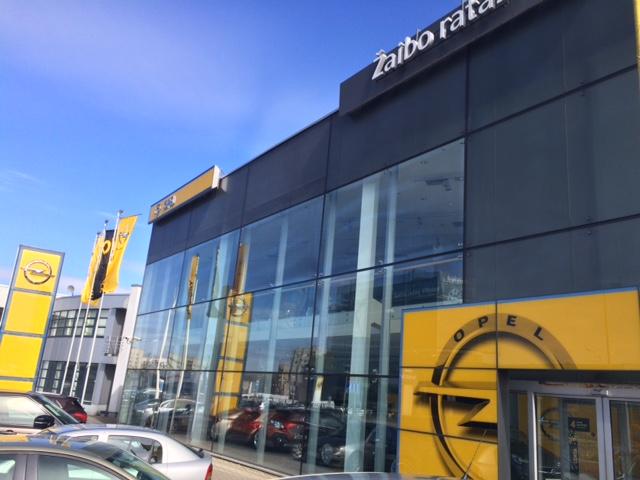 reklaminis ženklas žaibo ratas